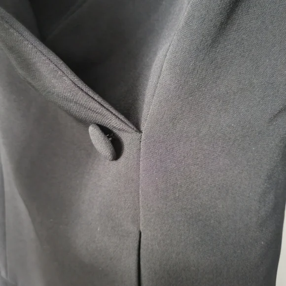 Cushnie Et Ochs Black Blazer Top Dress